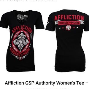 Affliction Georges St Pierre Tee
